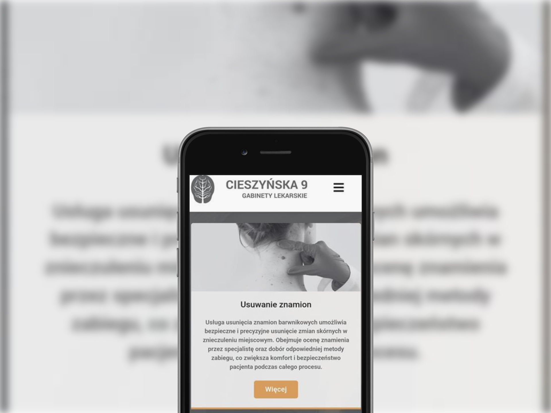 Strona internetowa Cieszyńska 9